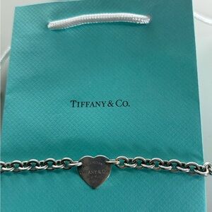 Tiffany & Co. Silver Heart Bracelet